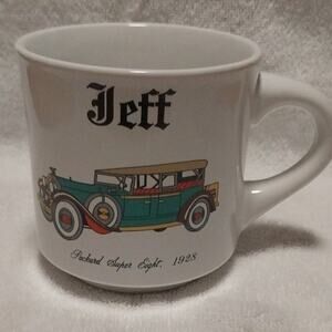 Jeff Packard Super Eight 1928 Collectible Vehicle Mug Classic Car Design Gift